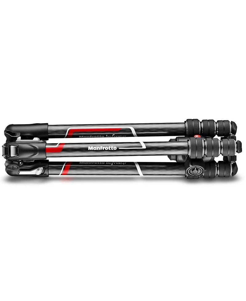 Manfrotto Befree Gt 4-Section Carbon Fiber Travel Tripod with 496 Center Ball Head, Twist Lock