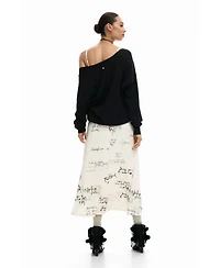 Desigual Women's Long Combined Dress