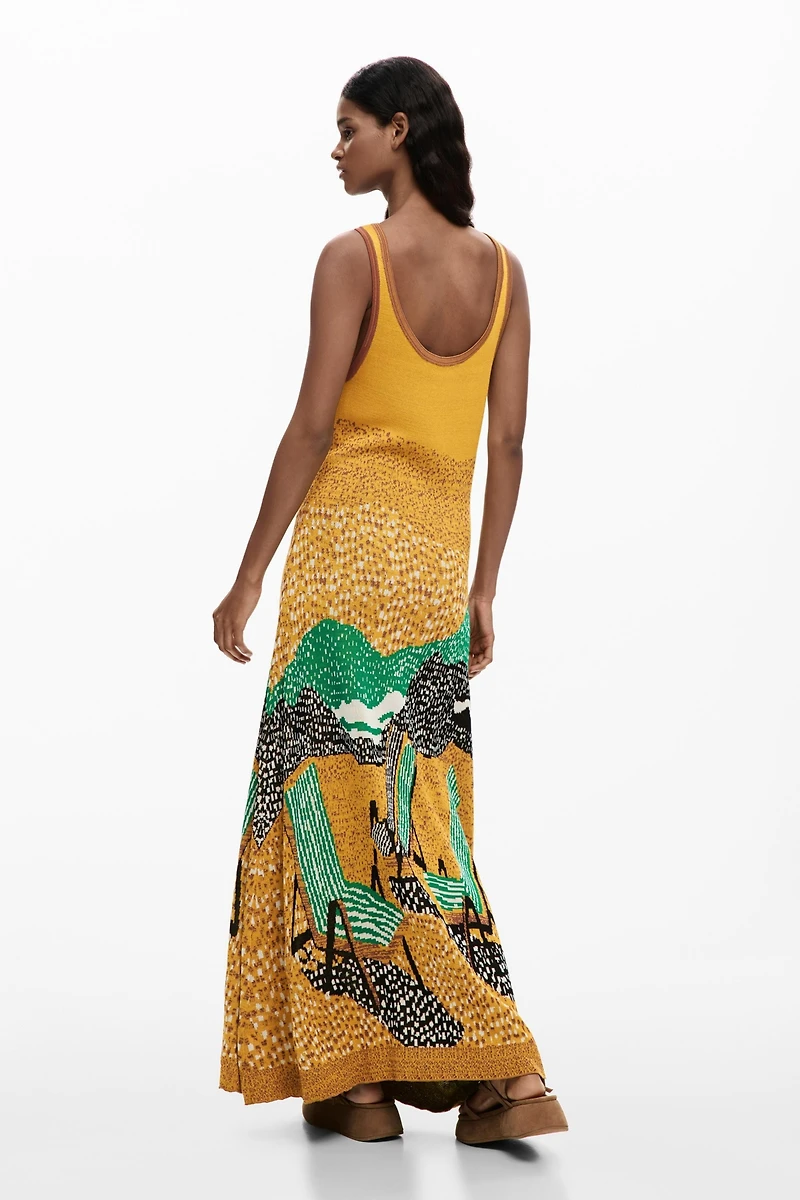 Desigual Women's Jacquard Strap Dress