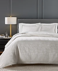 Hotel Collection Cresca Solid 3-Pc. Duvet Cover Set, Full/Queen, Macy's Exclusive