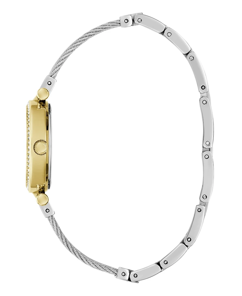 Guess Women's Two-Tone Stainless Steel Analog Watch, 27mm