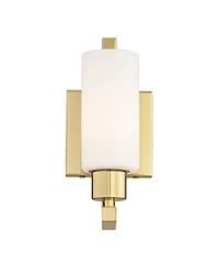 Possini Euro Design Possini Euro Irina 10" High Satin Brass Wall Sconce Set of 2