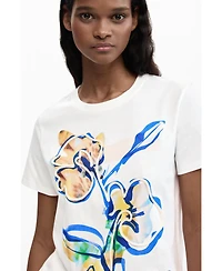 Desigual Women's Garden Flowers T-Shirt