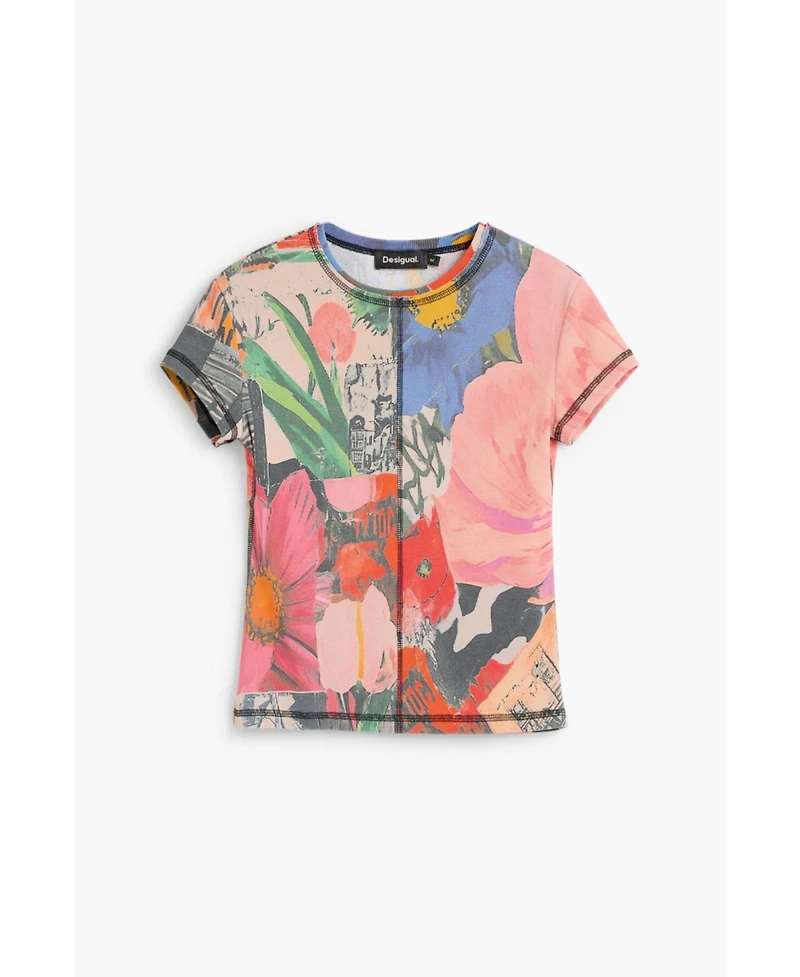 Desigual Women's Floral Print T-Shirt