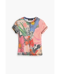 Desigual Women's Floral Print T-Shirt
