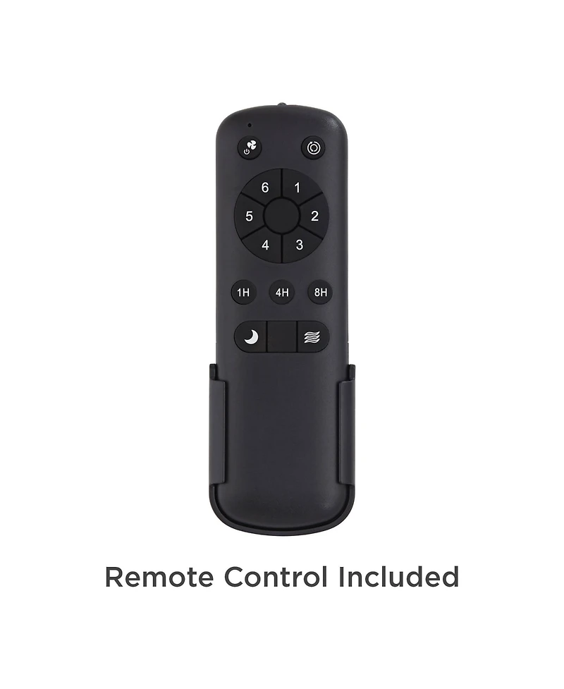 Casa Vieja 52" Casa Delta Dc Dark Walnut Outdoor Ceiling Fan with 24" Rod