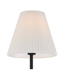 Possini Euro Design Possini Euro Nina 14" High Matte Black Wall Sconce Set of 2