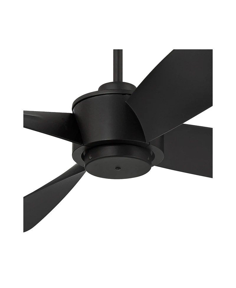 Casa Vieja 56" Grand Milano Black Ceiling Fan with 36" Downrod