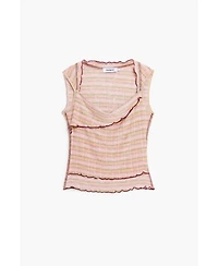 Desigual Women's Layered Trimmed T-Shirt