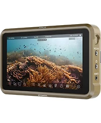 Atomos All New Ninja V 5.2" 8K Hdmi H.265 Raw Recording Monitor - Bundle with 2X Green Extreme Np-F550 Battery Packs, Dual Smart Charger, Video