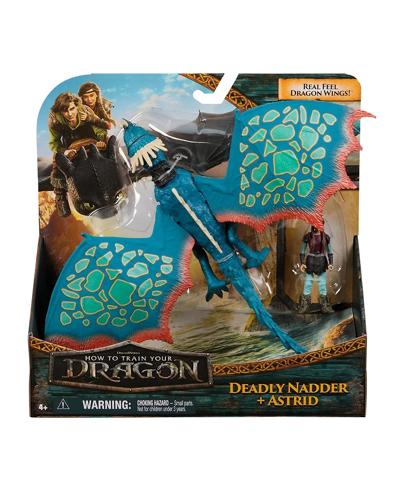 DreamWorks Dragons Figure and Dragon Viking Set
