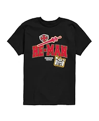 Hybrid Boys' 8-20 Masters of the Universe He-Man Colligiate Short-Sleeve Graphic T-Shirt