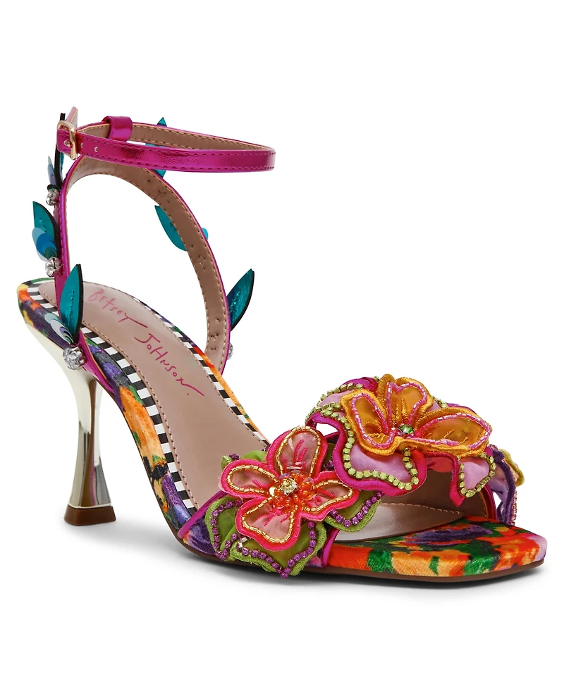 Betsey Johnson Women's Annalee Open Toe Dress Sandals