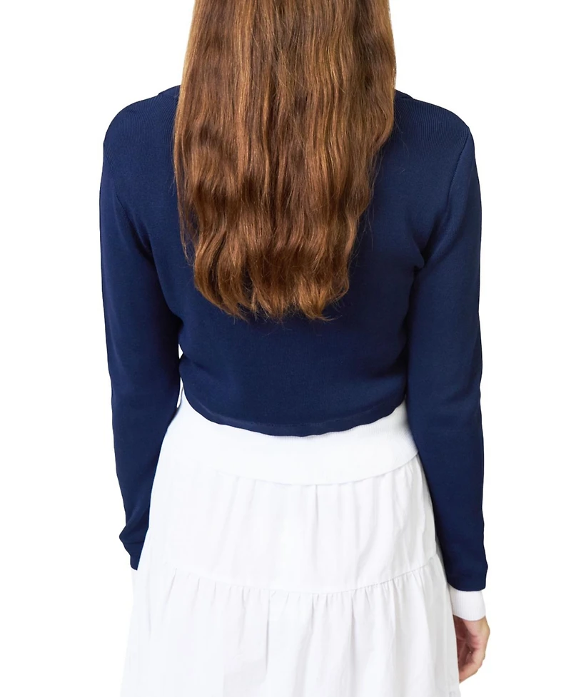 Central Park West Women's Brooklyn Double Layer Cardigan