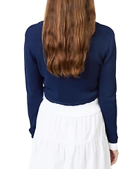 Central Park West Women's Brooklyn Double Layer Cardigan