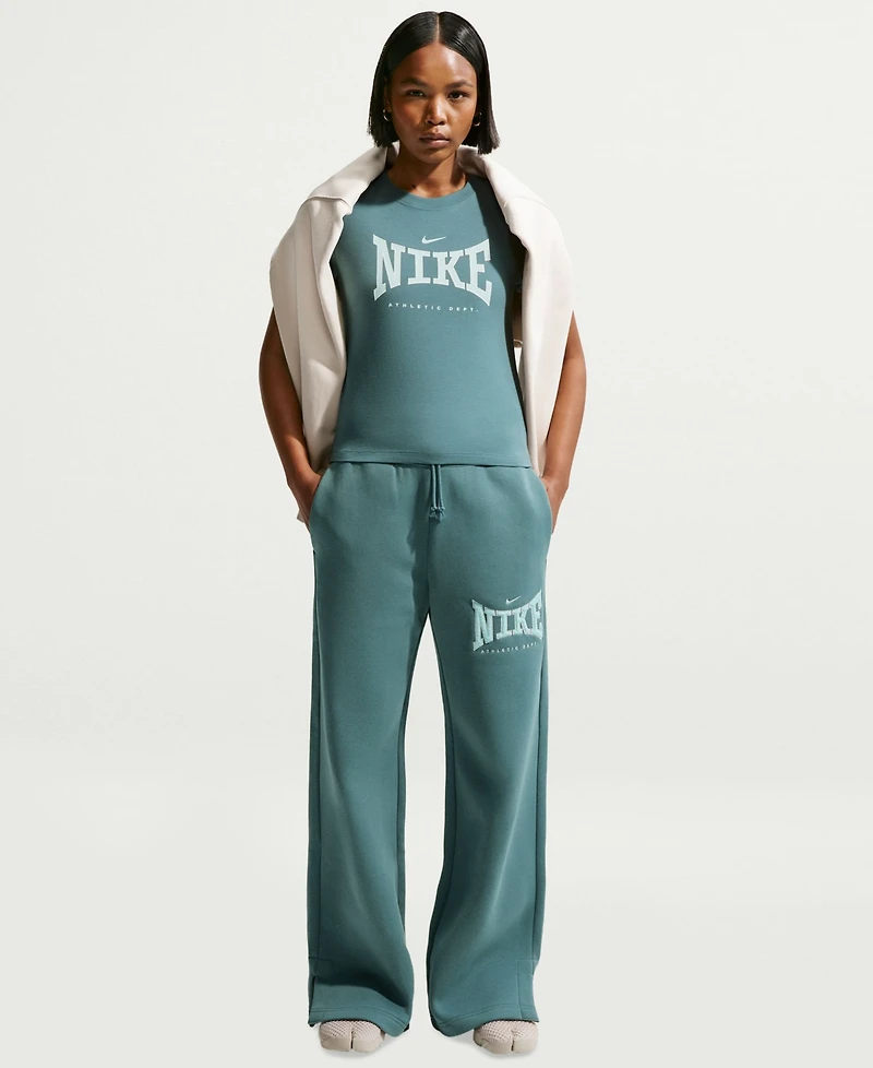 Nike Sportswear Phoenix Fleece Women's High-Waisted Wide-Leg Pants