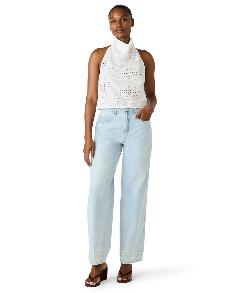 Steve Madden Women's Sydnee Straight-Fit Jeans