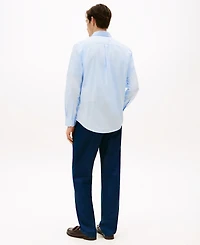 Tommy Hilfiger Men's Regular-Fit Stretch Poplin Button-Down Shirt