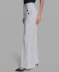 Karl Lagerfeld Paris Women's Striped Sailor Pants