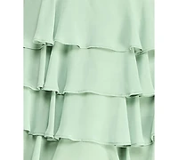 B Darlin Juniors' V-Neck Mini Dress
