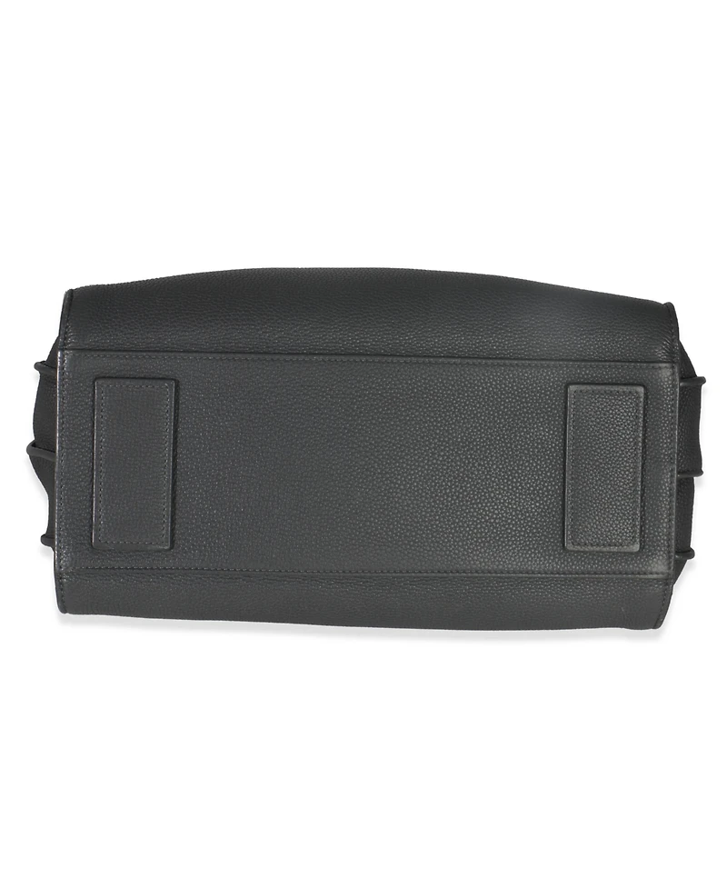 Pre-Owned Saint Laurent Grey Grained Calfskin Small Souple Sac De Jour