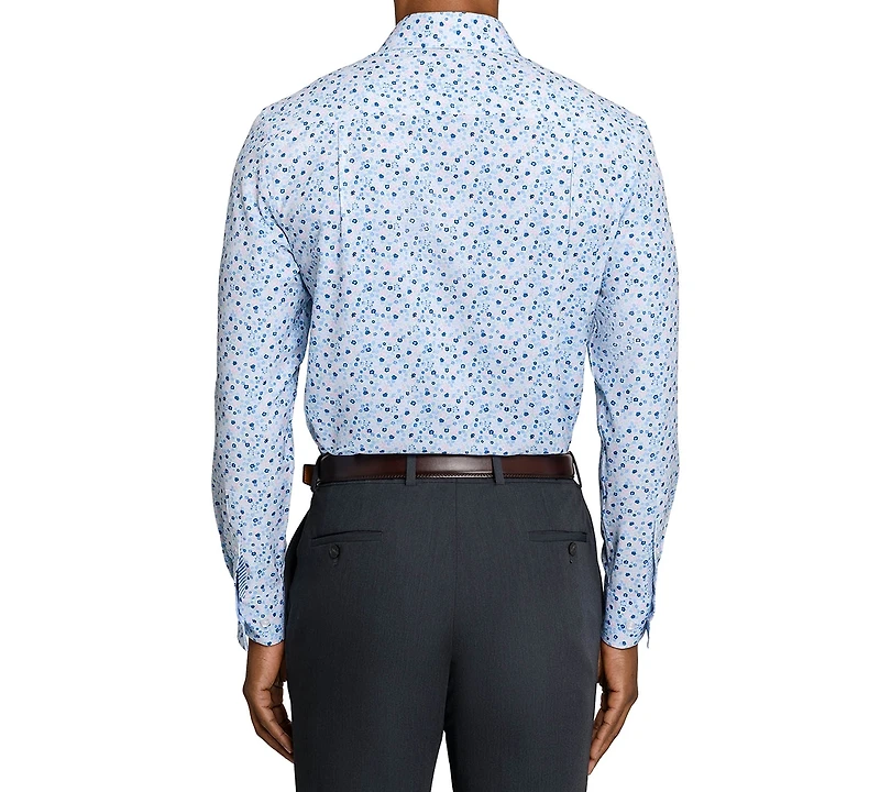 ConStruct Men's Slim-Fit Performance Stretch Dress Shirt