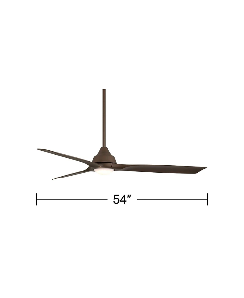 Casa Vieja Hermosa Wind Led Damp Ceiling Fan
