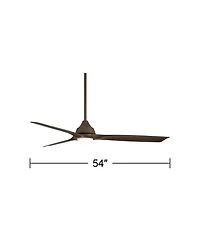 Casa Vieja Hermosa Wind Led Damp Ceiling Fan