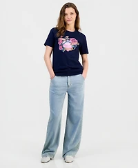 Self Esteem Juniors' Breaking Hearts Graphic-Print Tee