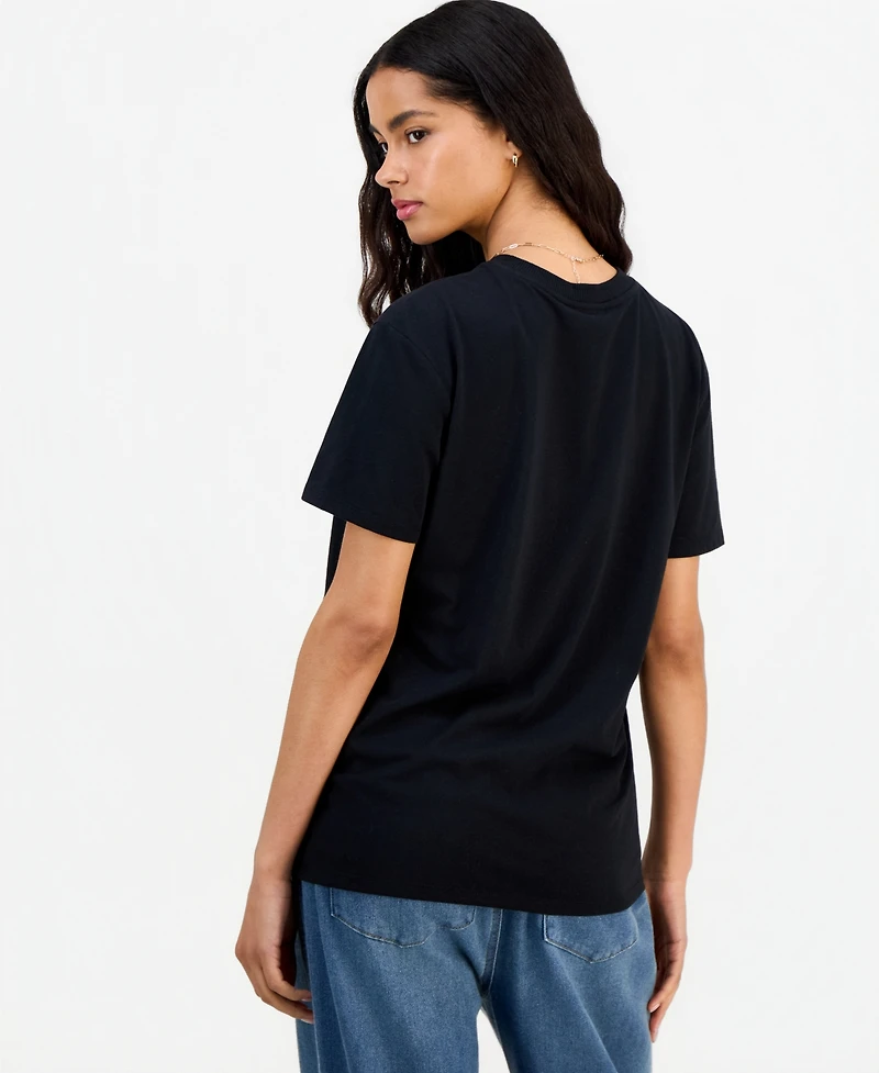 Self Esteem Juniors' Rose Graphic-Print Tee