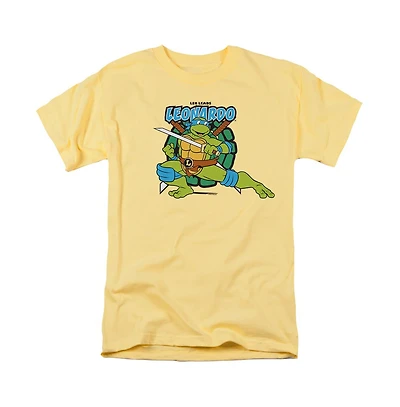 Logovision Men's Tmnt Leonardo Leads T-Shirt