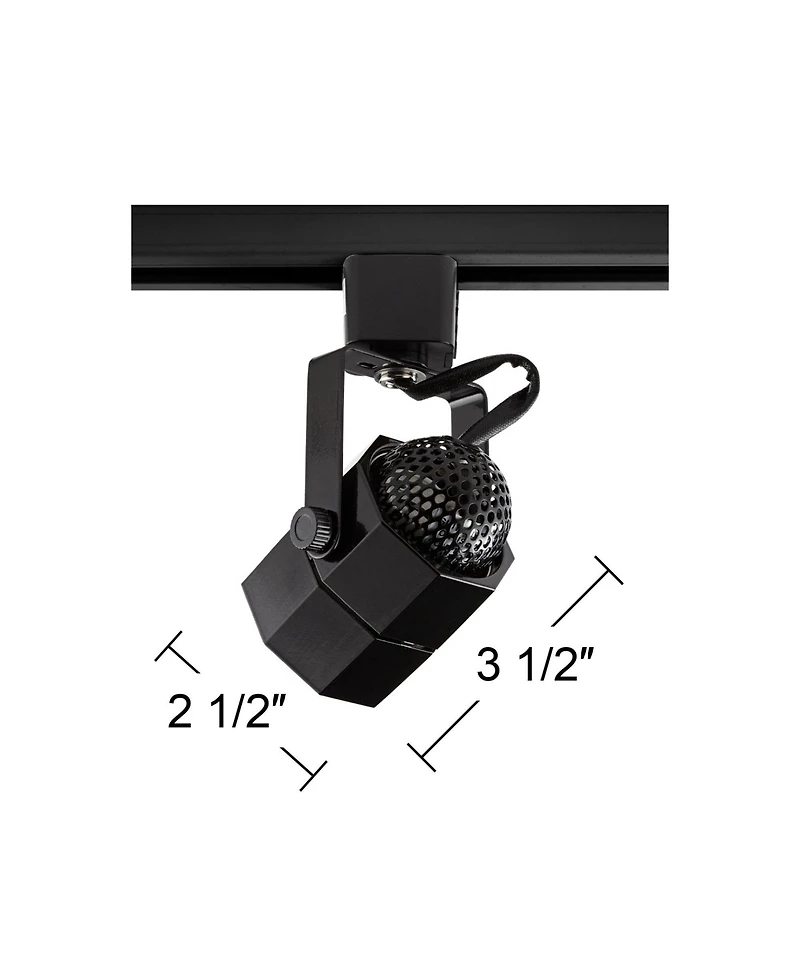 Pro Track 6.5 Watt Led Black Track Head For Juno Track System