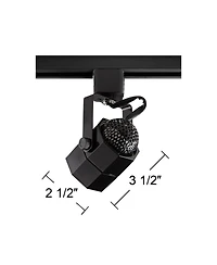 Pro Track 6.5 Watt Led Black Track Head For Juno Track System