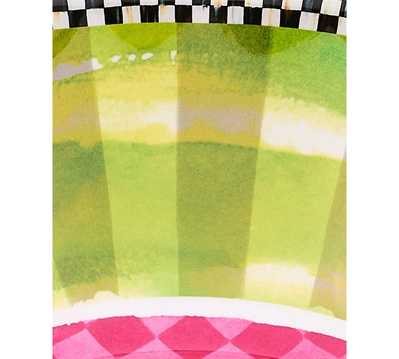 MacKenzie-Childs Watermelon Melamine Serving Bowl