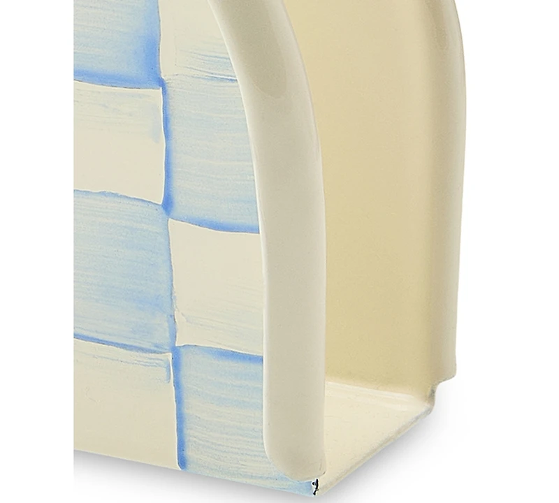 MacKenzie-Childs Check Napkin Holder