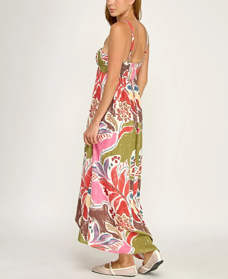 Beauty & Grace Women's Twist Front Halter Dress