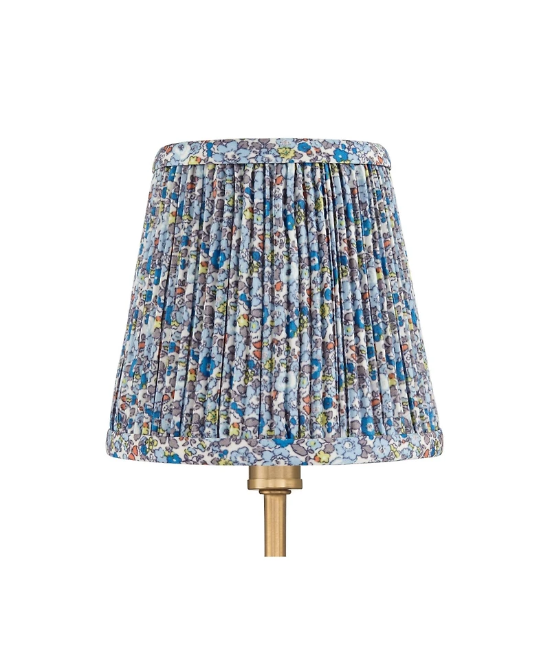 Possini Euro Design Ophelia Warm Brass Plug-In Wall Sconce