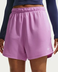 Nike Women's Attack Dri-fit Mid-Rise Shorts