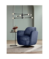 Possini Euro Design Livonia Matte Chandelier Modern Sputnik 8-Light Fixture for Dining Room House Foyer Kitchen