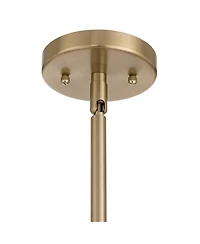 Possini Euro Design Soresi Satin Glass 6-Light Pendant