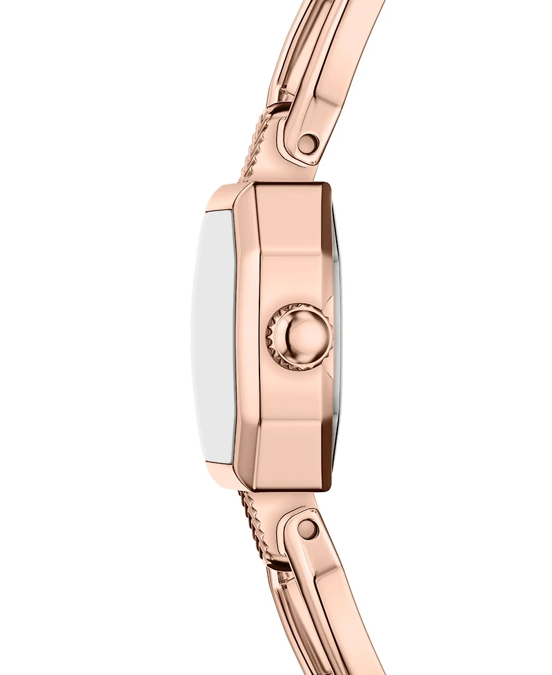 Fossil Women's Harlow Mini Two-Hand Rose Gold-Tone Stainless Steel Watch, 20mm