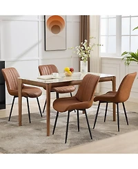 gaomon Set of 2 Upholstered Dining Chairs