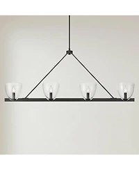 Possini Euro Design Ardea 47" Wide 4-Light Linear Island Chandelier