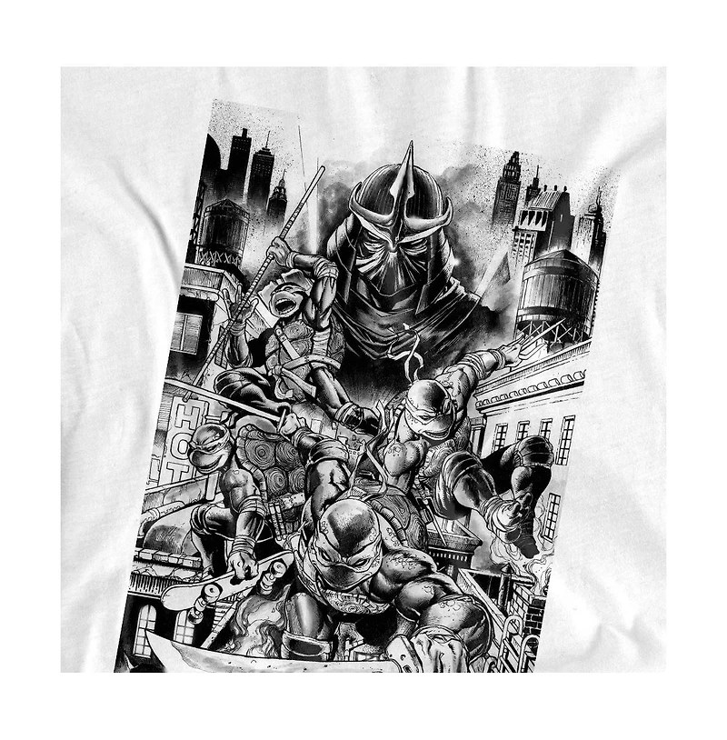 Logovision Men's Tmnt Take Down Shredder T-Shirt