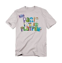 Logovision Men's Rugrats Party The Playpen T-Shirt