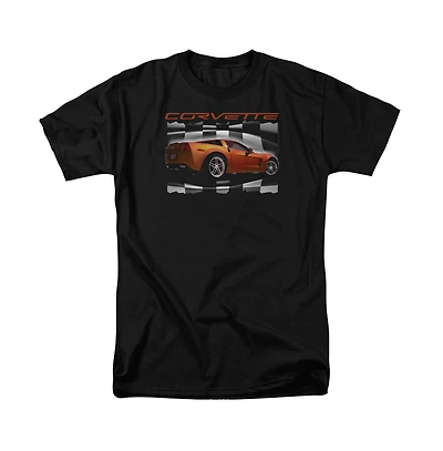 Logovision Men's Chevrolet Orange Z06 Vette T-Shirt