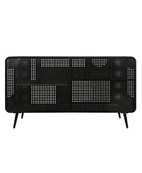 Zeus and Ruta 55.12" Spacious Glass Cat House with Tempered for Living Room, Hallway, Study Home