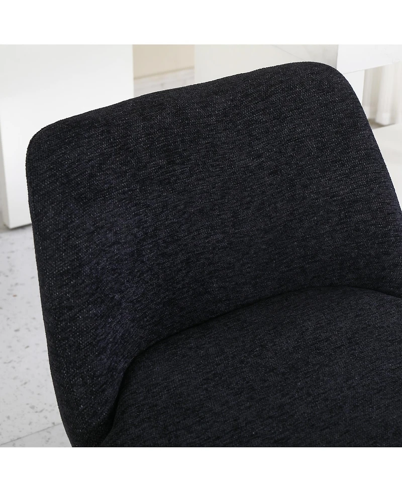 Clihome Set of 2 Counter Height Swivel Bar Stools, Barstools, 25.6" Seat Stools