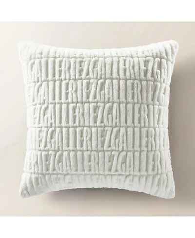 Z Gallerie Carved Faux Fur Pillow