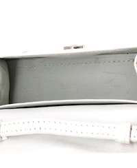 Pre-Owned Balenciaga Mini Hourglass Top Handle Bag Embossed Leather